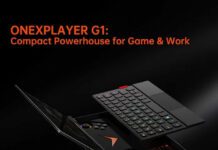 Уникальный ноутбук с двумя клавиатурами, но зачем тут процессор Intel? Onexplayer G1 вышел на Indiegogo и стоит немало