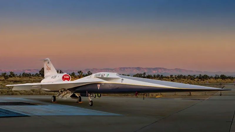 Видео: прототип тихого сверхзвукового авиалайнера NASA X-59 впервые поднялся в небо 12 497fc18b0b94490457f91fca2aabb980