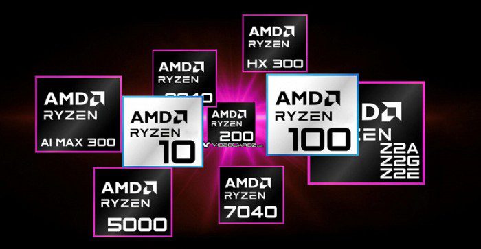 AMD снова перевыпускает старые CPU под новыми именами. В линейках Ryzen 100 и Ryzen 10 используются CPU со старыми архитектурами Zen 2 и Zen 3 1 60761bb83c3058a6eaf3a22098fbad83