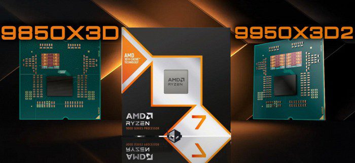 Нужно больше игровых процессоров. AMD высокочастотный Ryzen 7 9850X3D и уникальный Ryzen 9 9950X3D2 с огромным объёмом кеш-памяти 1 eb2b3d3e5f0ce28d5c3a2eb4956e1f96