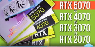 Какая из GeForce RTX xx70 была лучшей? Тесты Hardware Unboxed показывают, какой прирост мы получали при переходе на новое поколение