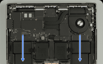 Apple заметно упростила процесс замены батареи в новом MacBook Pro M5