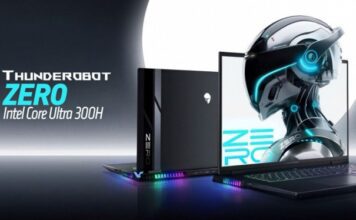 Игровой ноутбук массой 1,58 кг и ещё одна модель массой 1 кг. Thunderobot поделилась подробностями о моделях Zero Air и Airbook14 Pro