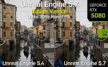 Игры на Unreal Engine 5 наконец-то станут меньше «жрать»? Сравнение UE 5.7 с UE 5.4 показывает внушительный прирост производительности