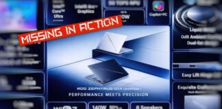 Asus показала на CES первый игровой ноутбук ROG с процессором Intel и вообще без дискретной видеокарты, но затем быстро отовсюду его убрала