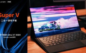 Первый в мире планшет с процессором Intel Core Ultra 3. Onexplayer Super V вполне подойдёт даже для игр