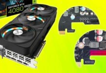 Gigabyte усилила печатные платы GeForce RTX 40-й серии, чтобы они не ломались под собственным весом