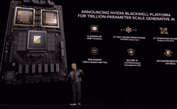 Новый GPU Nvidia поколения Blackwell настолько чудовищный, что для обучения модели ИИ с 1,8 трлн параметров нужно всего 2000 ускорителей