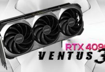 Третьей будет. Представлена MSI GeForce RTX 4090D Ventus 3X — третья модель в экзотической линейке