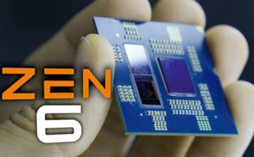 Ryzen 9 10950X будет 32-ядерным? Архитектура Zen 6 принесёт чиплеты с 16 ядрами Zen 6 и 32 ядрами Zen 6C