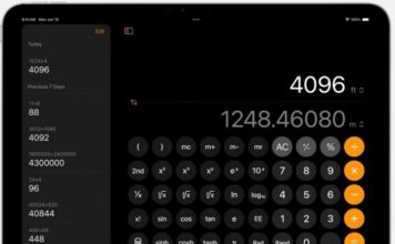 На iPad спустя 14 лет появился родной «Калькулятор»