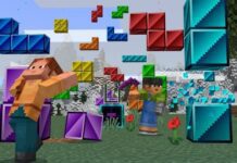 Minecraft объединилась с «Тетрис» в необычном дополнении