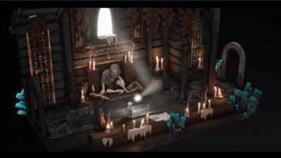 Меланхоличное приключение Selfloss отправит игроков в волшебный мир, где поклоняются китам — дата выхода и новый трейлер 4 64e83e8324fdca66c46b7e132c69677c