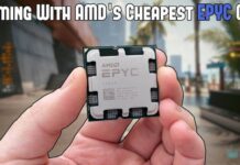 Самый мощный четырёхъядерный процессор, который сейчас есть у AMD. Необычный Epyc 4124P протестировали в играх