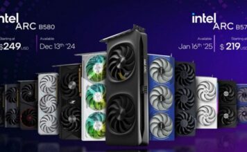 Intel представила конкурентов для GeForce RTX 50, причём дёшево. Анонсированы видеокарты Arc B570 и B580