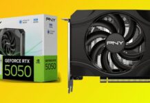 В этом и прелесть GeForce RTX 5050. PNY представила очень короткую карту длиной менее 150 мм