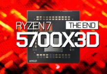 AMD завершает эпоху игровых процессоров Ryzen 5000X3D. Поставки Ryzen 7 5700X3D прекращены