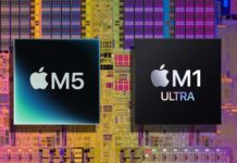 Стремительный прогресс Apple наглядно. Новая 10-ядерная базовая SoC M5 почти догнала 20-ядерного монстра M1 Ultra