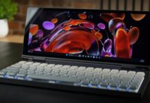 Это уникальный ноутбук с экраном 24:9, механической клавиатурой и ценой от 290 долларов. Kernelcom напоминает старые Sony Vaio P