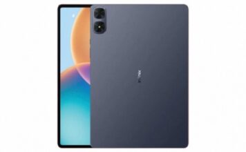 Огромный, но нетяжёлый планшет с металлическим корпусом. Представлен Infinix XPad Edge 4G