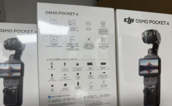 Камера DJI Osmo Pocket 4 рассекречена: полные характеристики указаны на упаковке