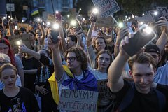 Боец ВСУ призывал людей выйти на митинг в Киеве и поплатился